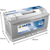 Varta Batteri Dynamic SLI H3