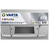 Varta Professionl Dual Purpose EFB LED70